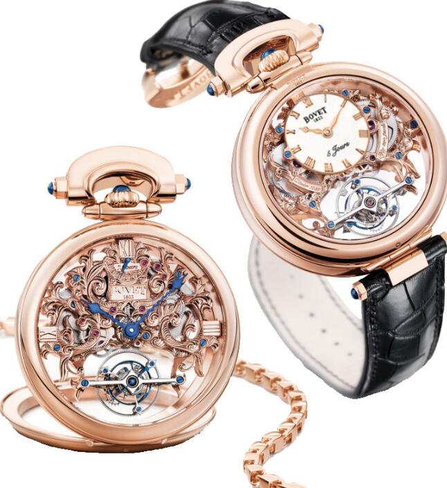 Replica Bovet Watch Amadeo Fleurier Grand Complications Skeleton 7-Day Tourbillon Reversed Hand-Fitting AIFSQ025